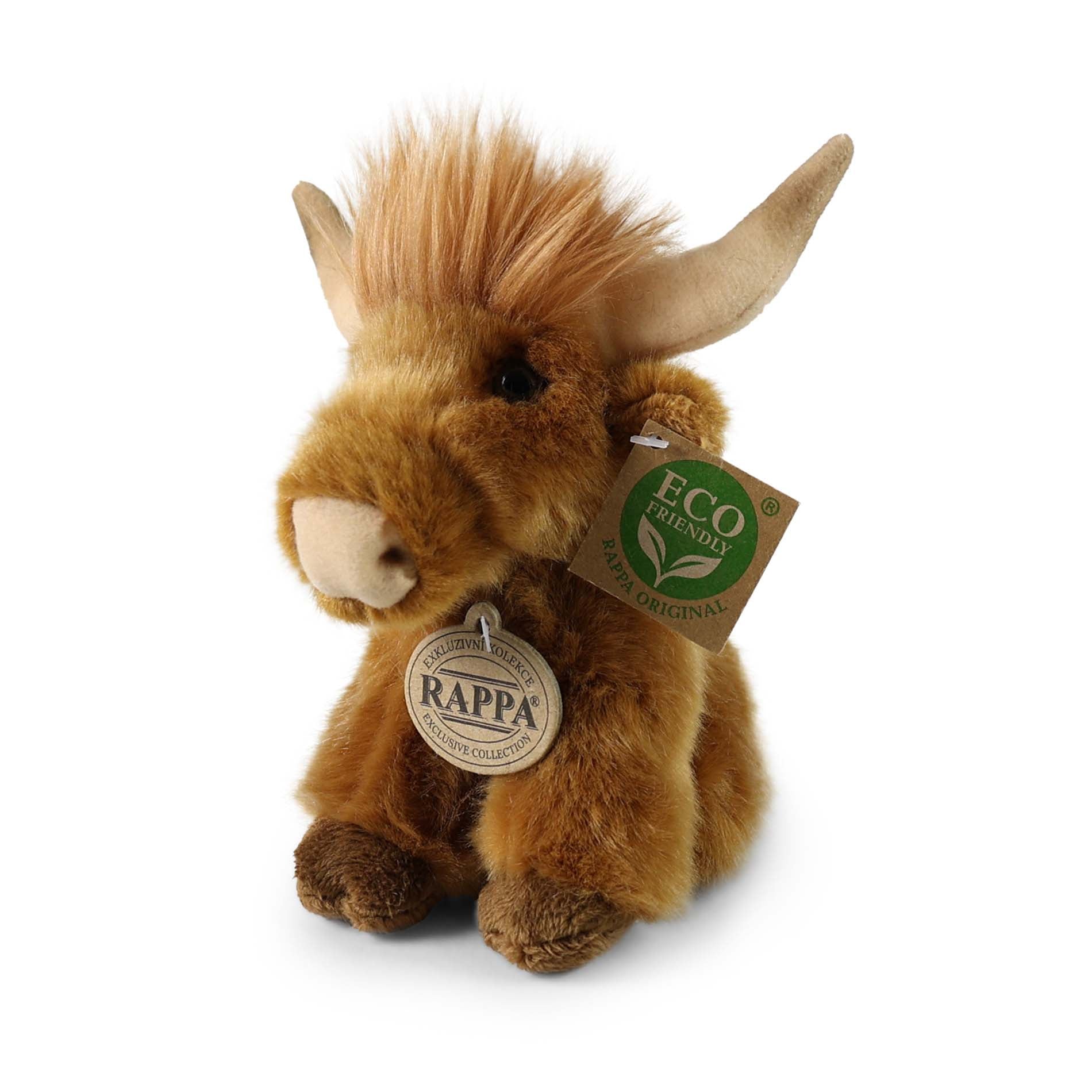 Plush Highland cattle 16 cm