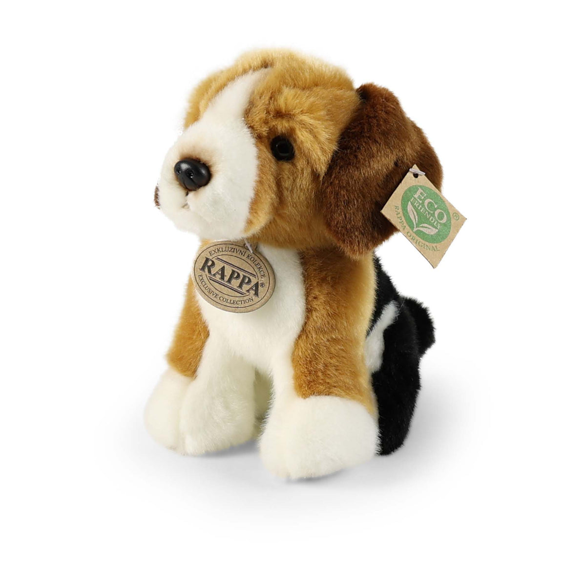Plush dog beagle 20 cm eco-friendly