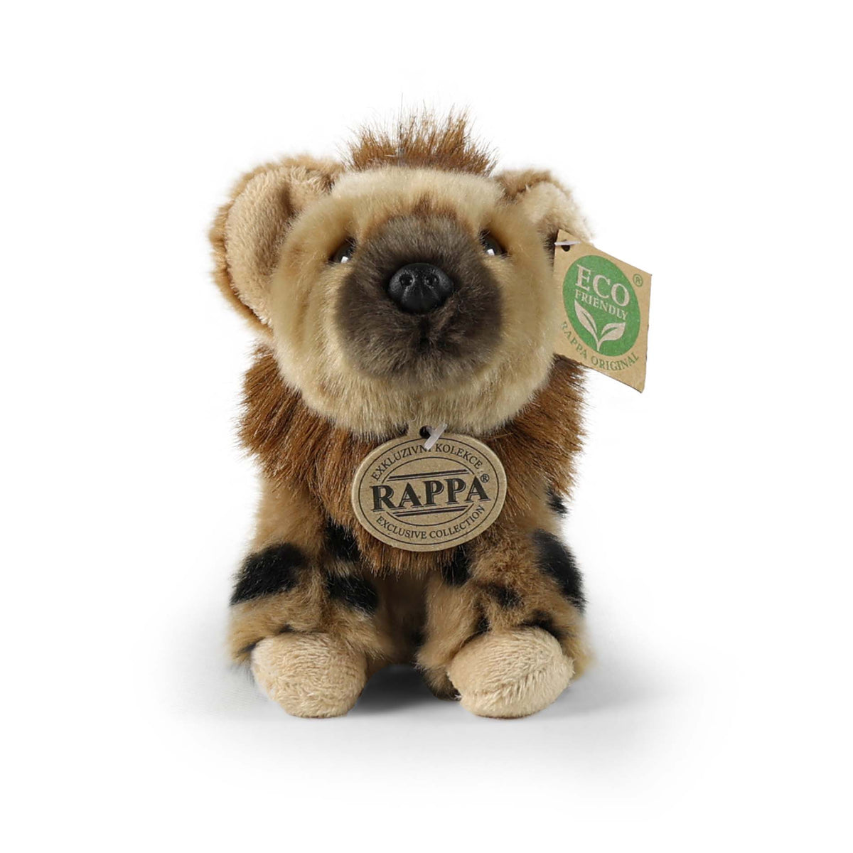 Plush spotted hyena 16 cm
