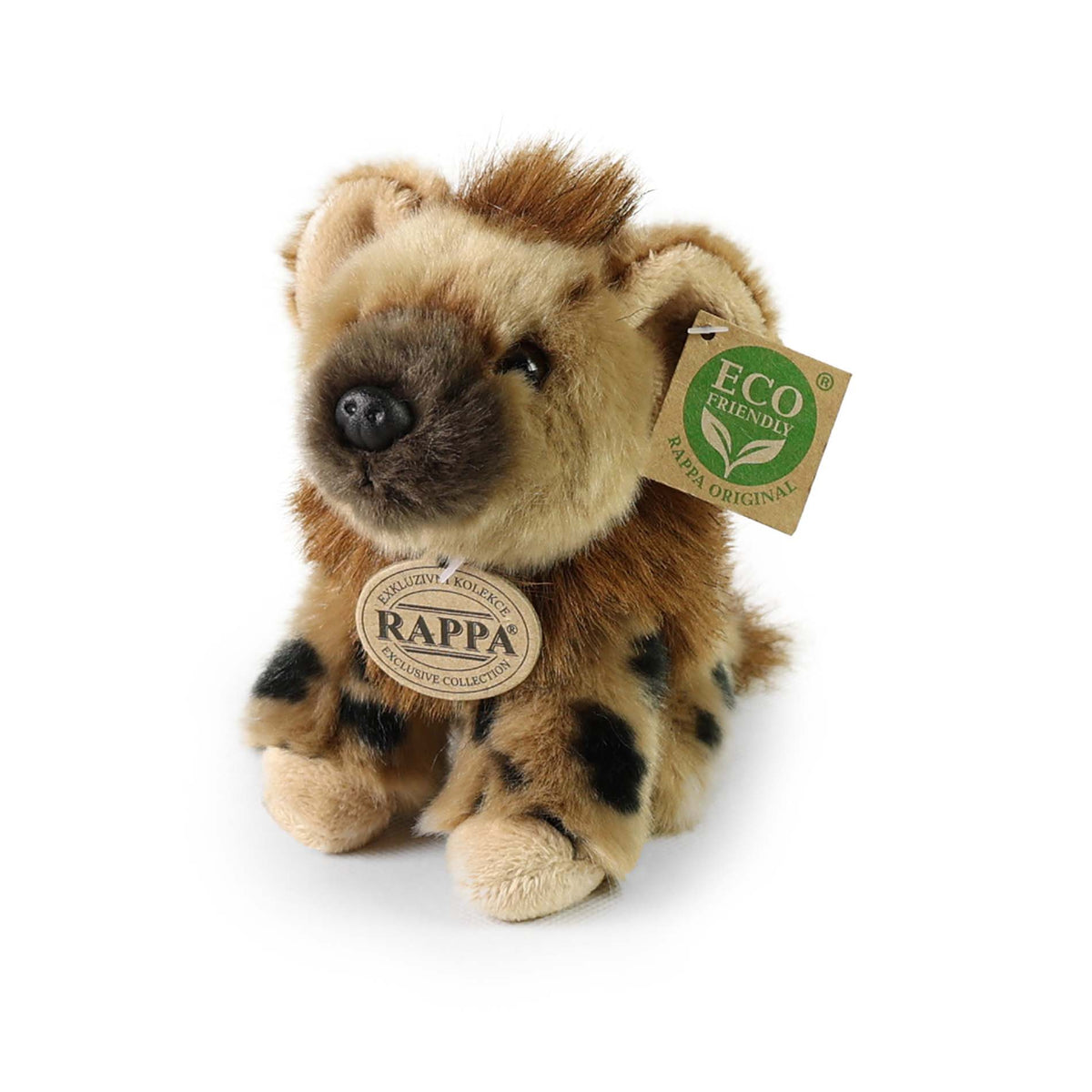 Plush spotted hyena 16 cm