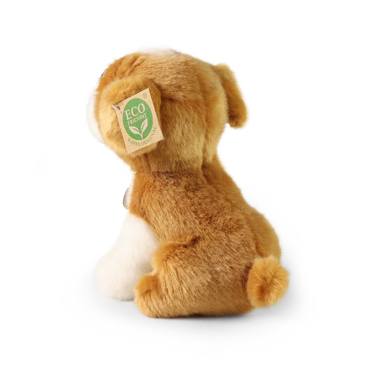 Plush dog St Bernard 20 cm eco-friendly