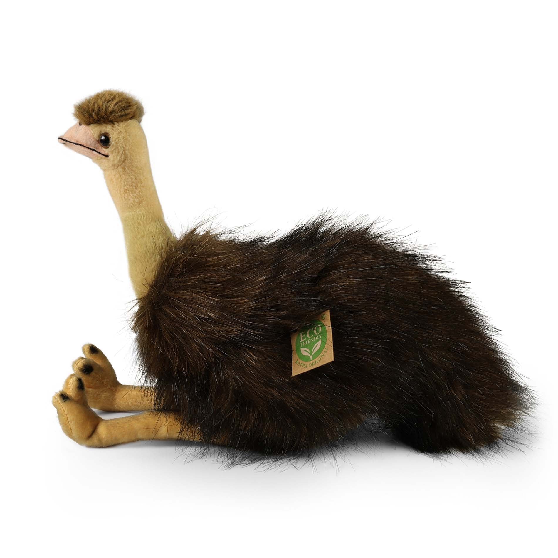Eco-friendly plush emu 36 cm