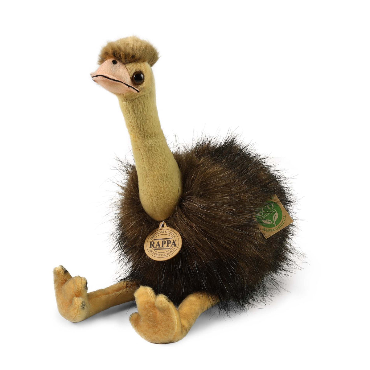 Eco-friendly plush emu 36 cm