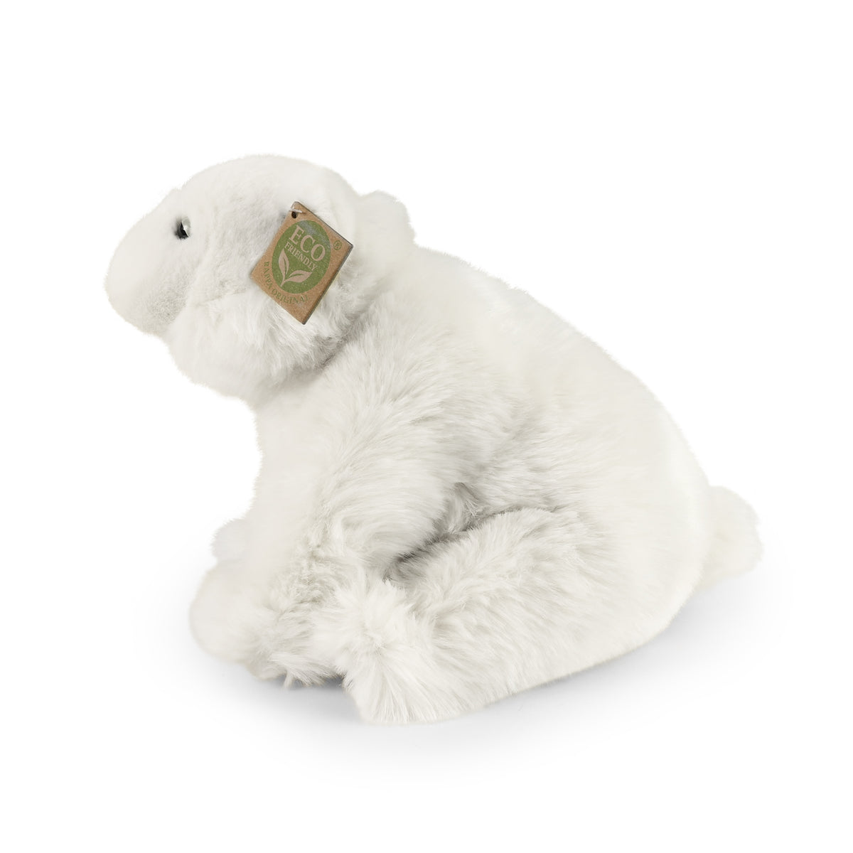 Eco-friendly plush polar bear 30 cm