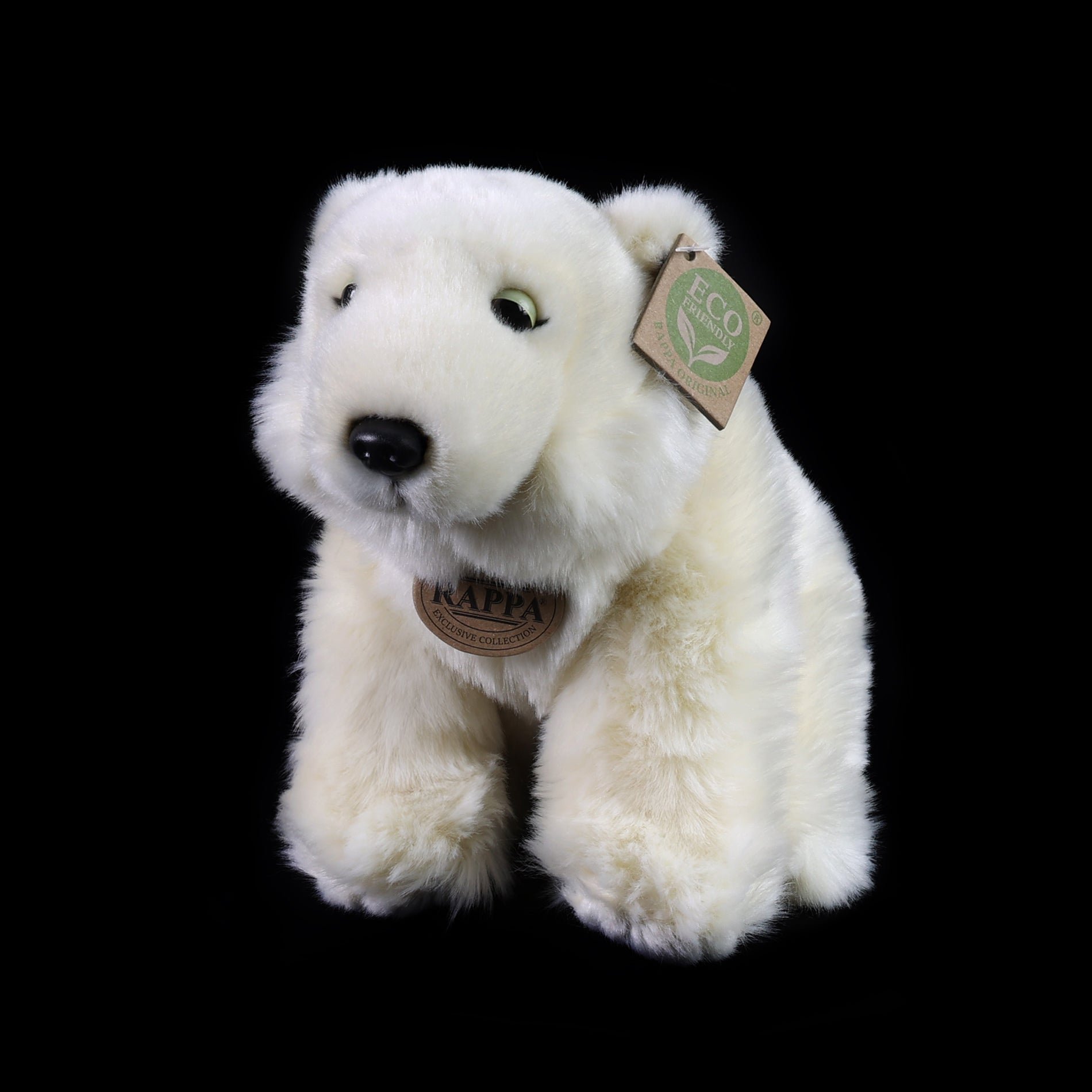 Eco-friendly plush polar bear 30 cm