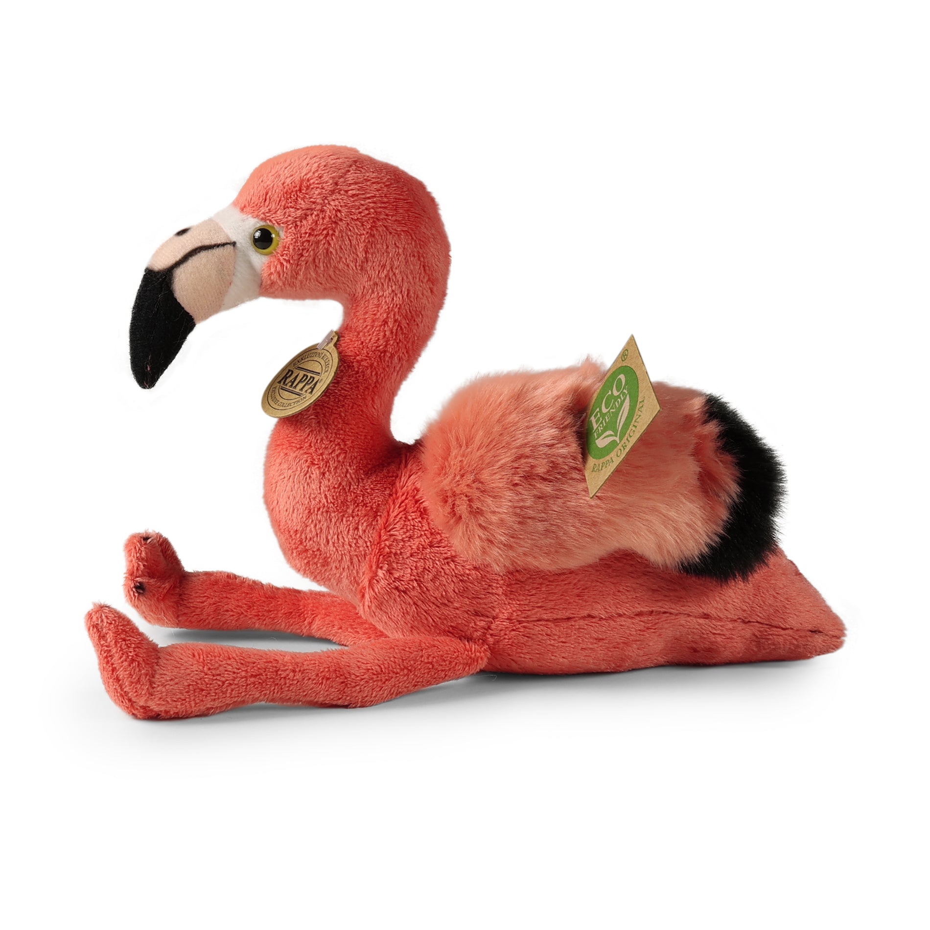 Eco-friendly plush flamingo 28 cm