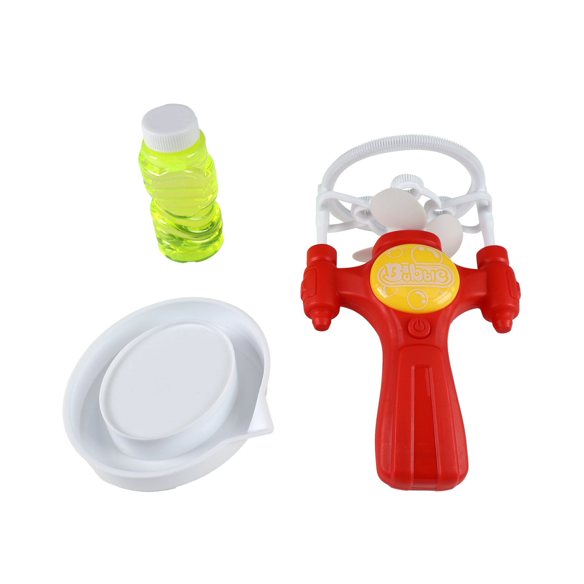 Bubble fan with refill