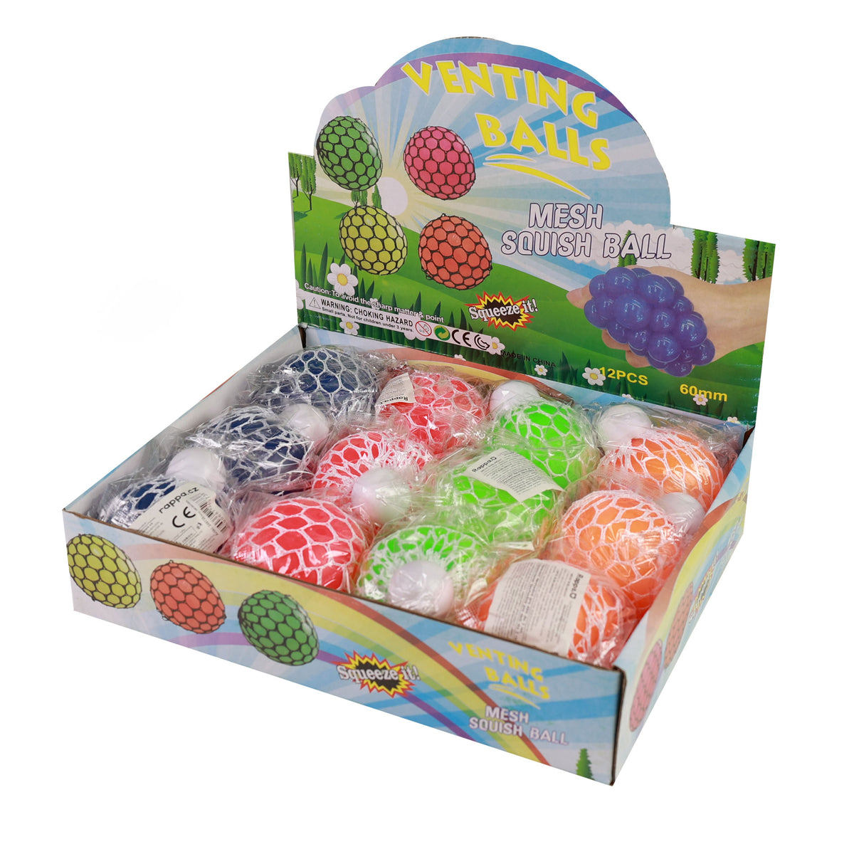 Anti-stress squeeze ball