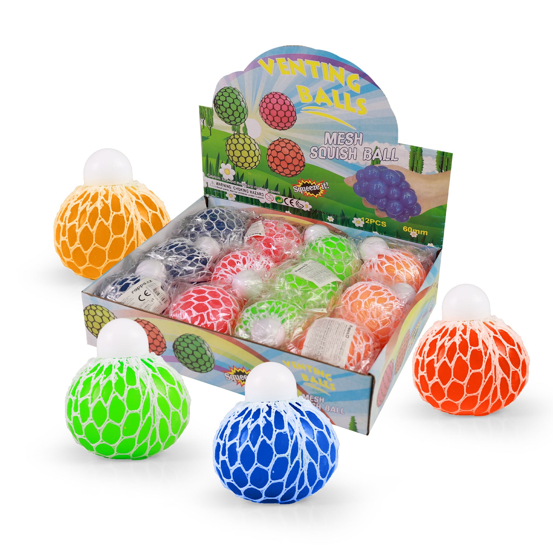 Anti-stress squeeze ball