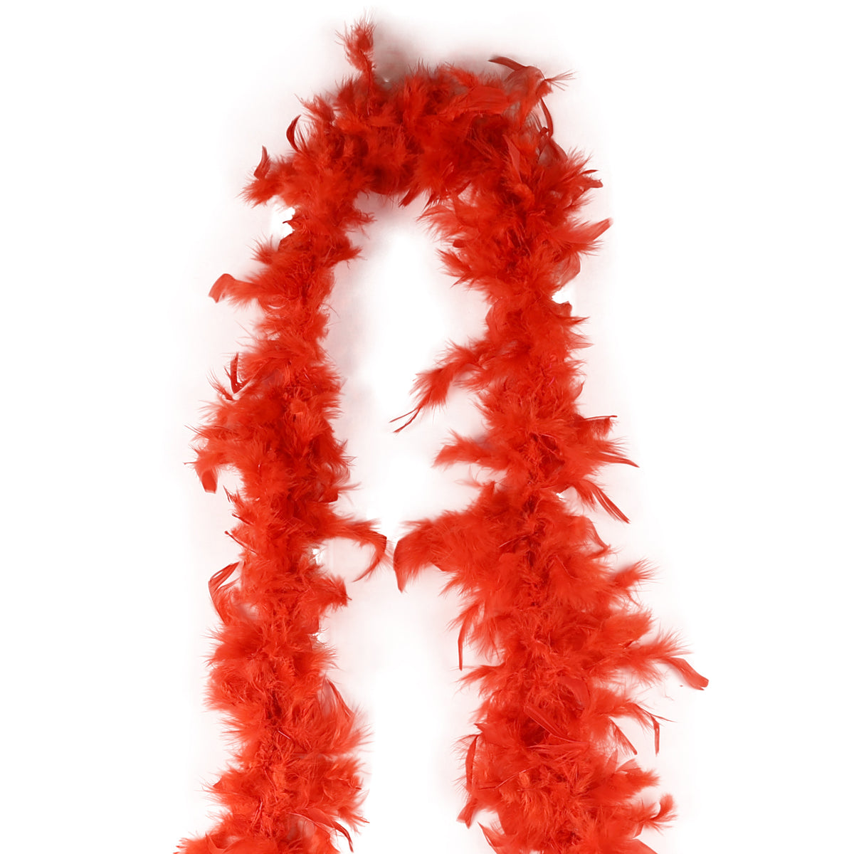 Red feather boa 2 m