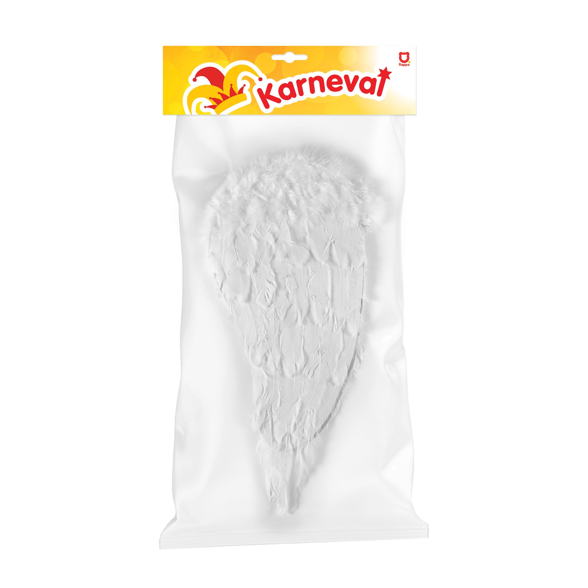 White feather angel wings 48 cm