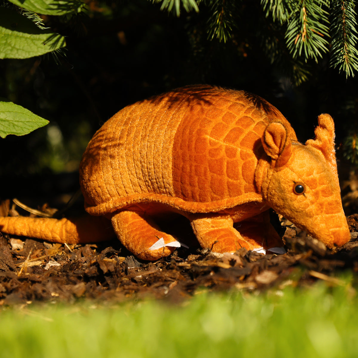 Eco-friendly plush armadillo 28 cm