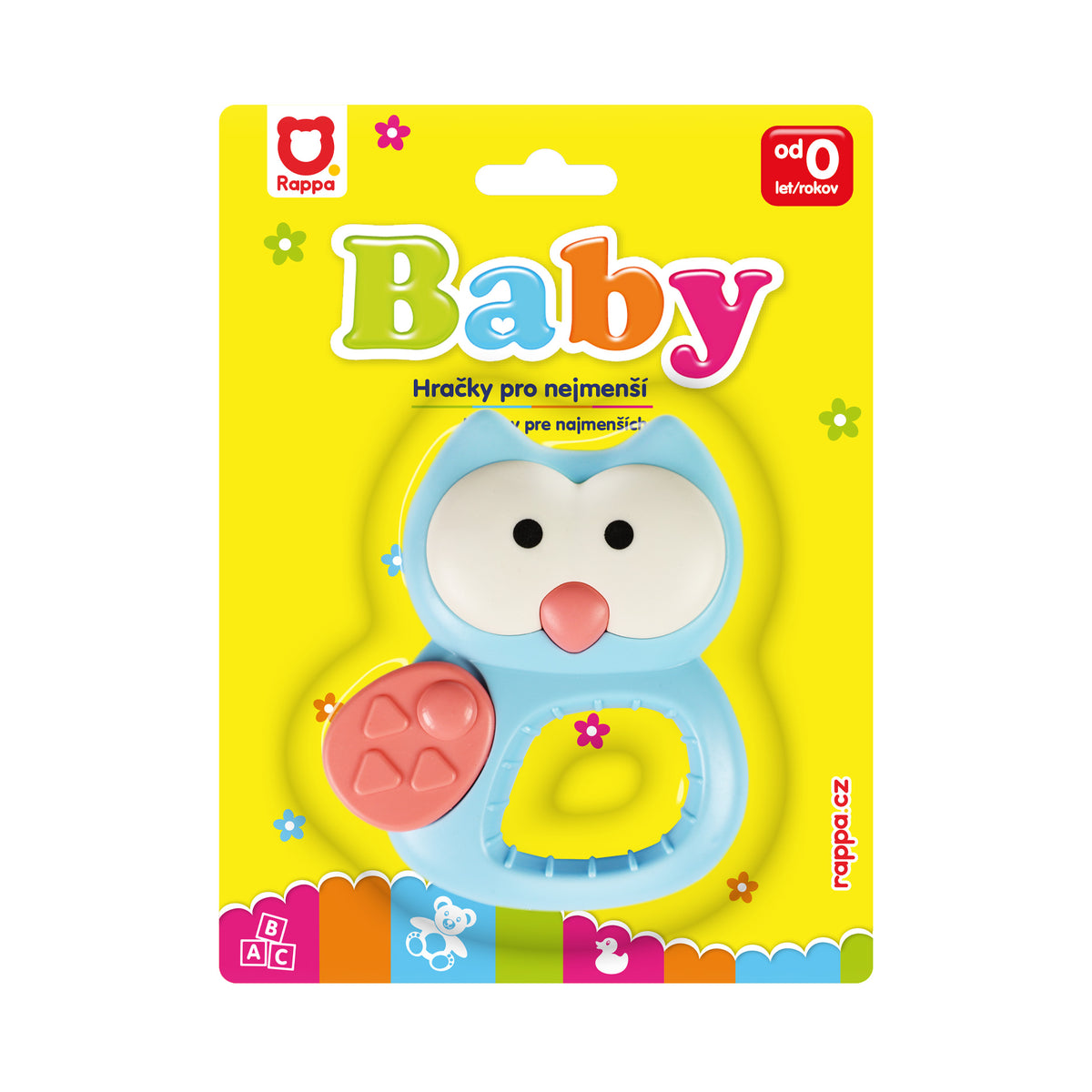 Baby rattle owl