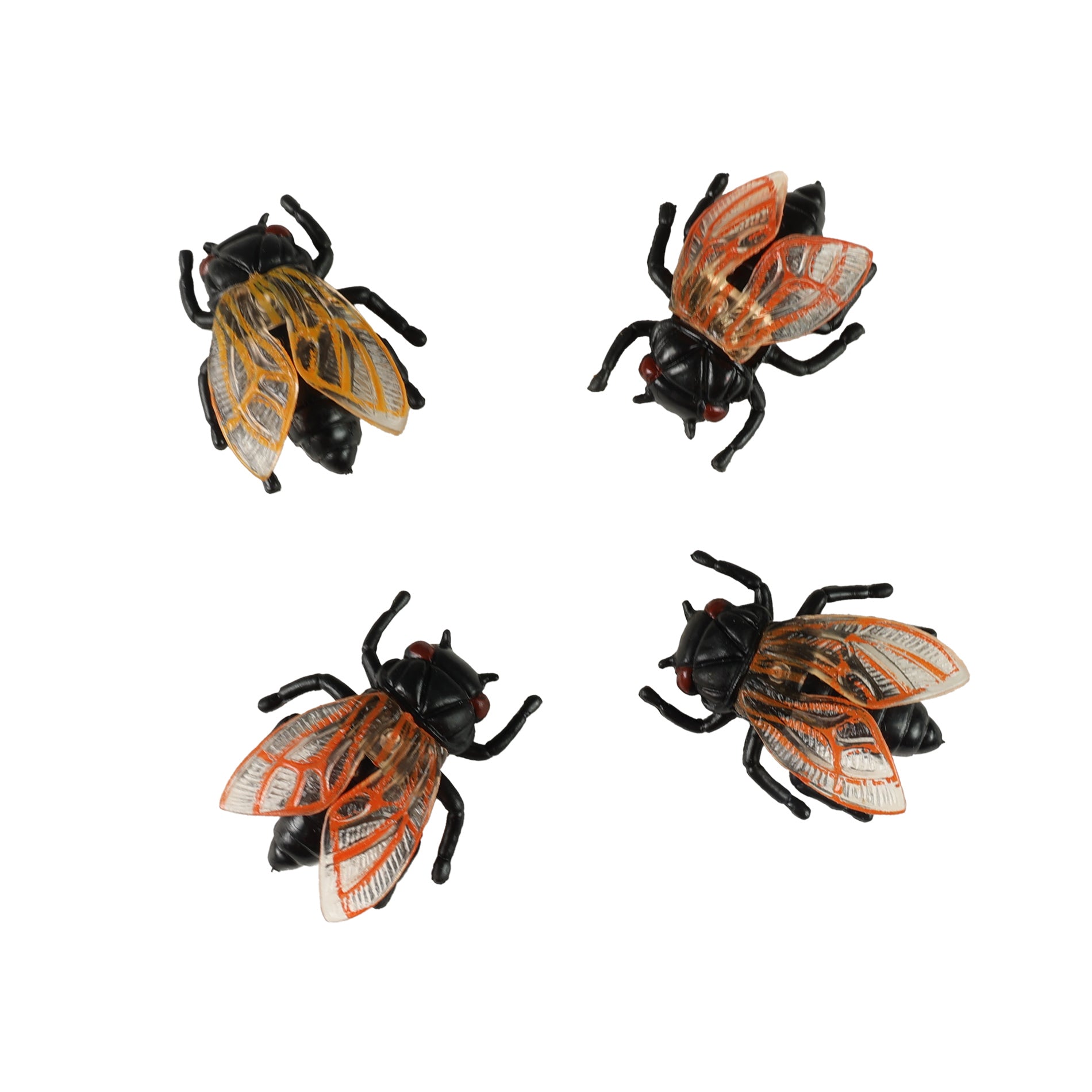 Halloween fly decorations 4 pcs