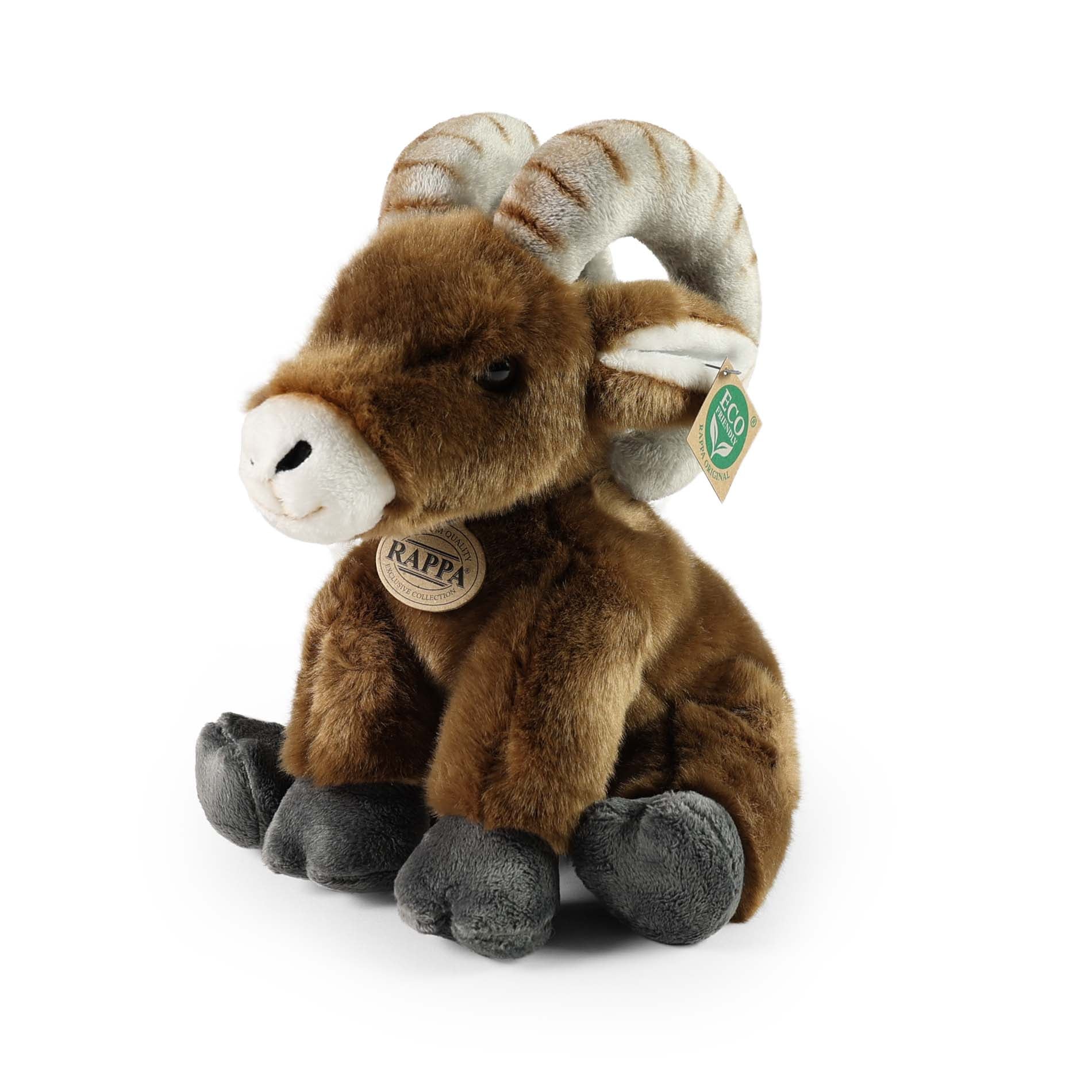 Plush Sitting Bighorn Sheep 28 cm