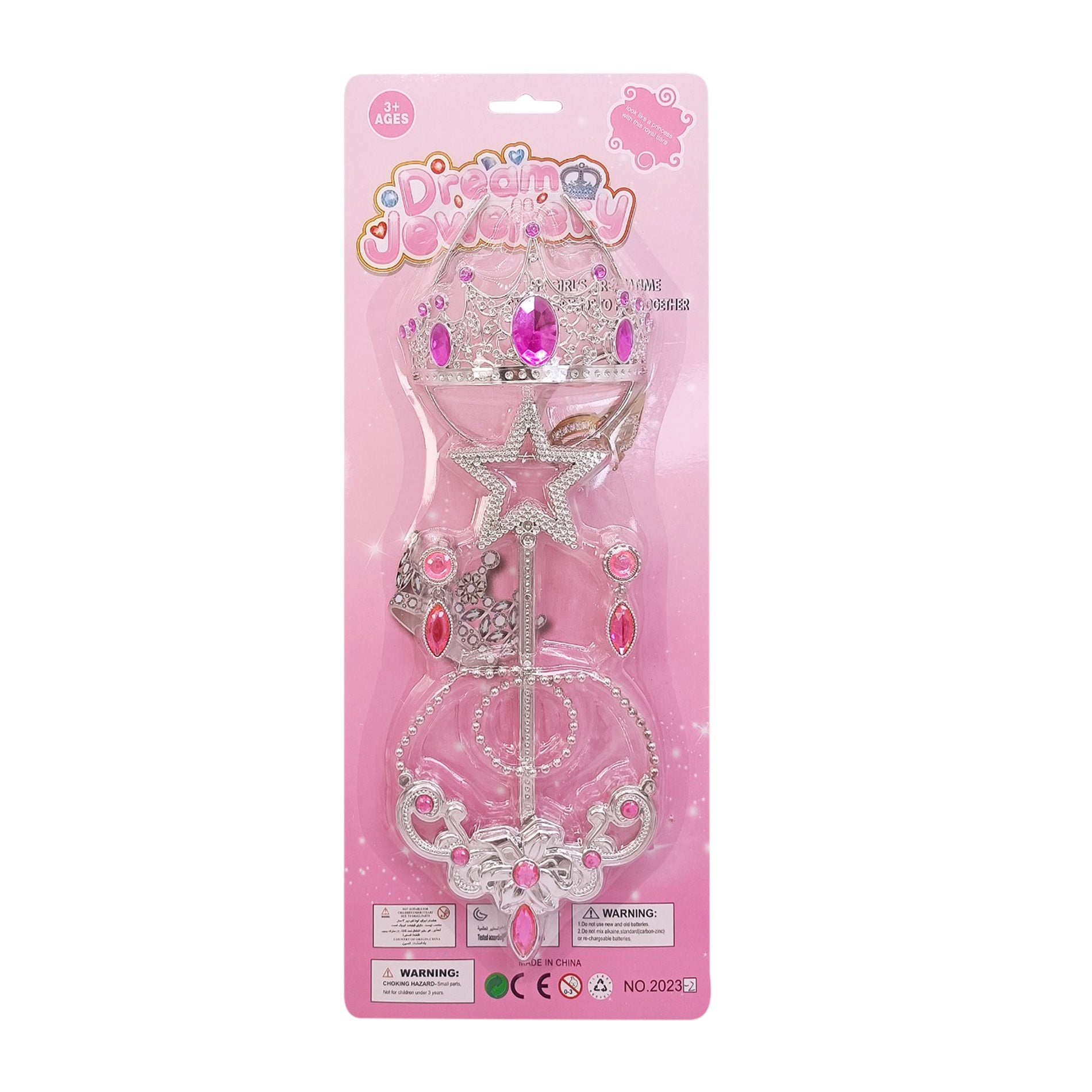Pink princess set with accessories