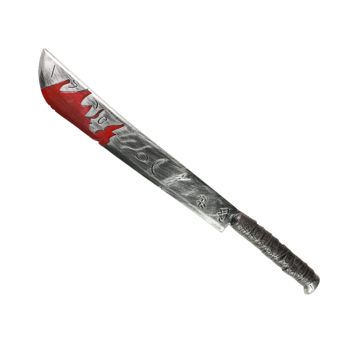 Halloween machete with blood effect 74 cm
