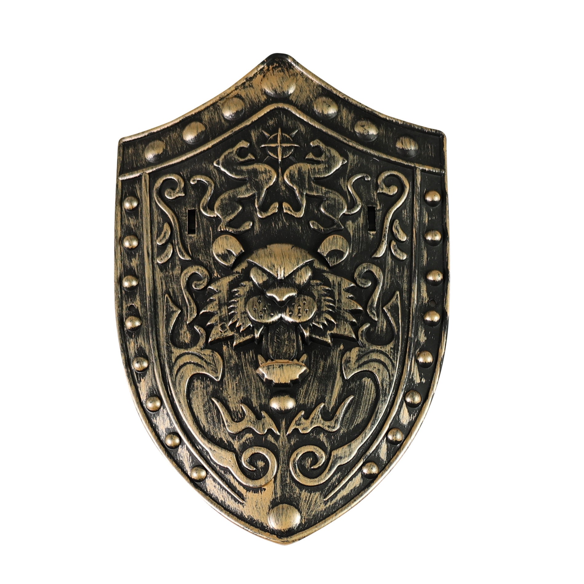 Knight set with shield and two swords 53 cm