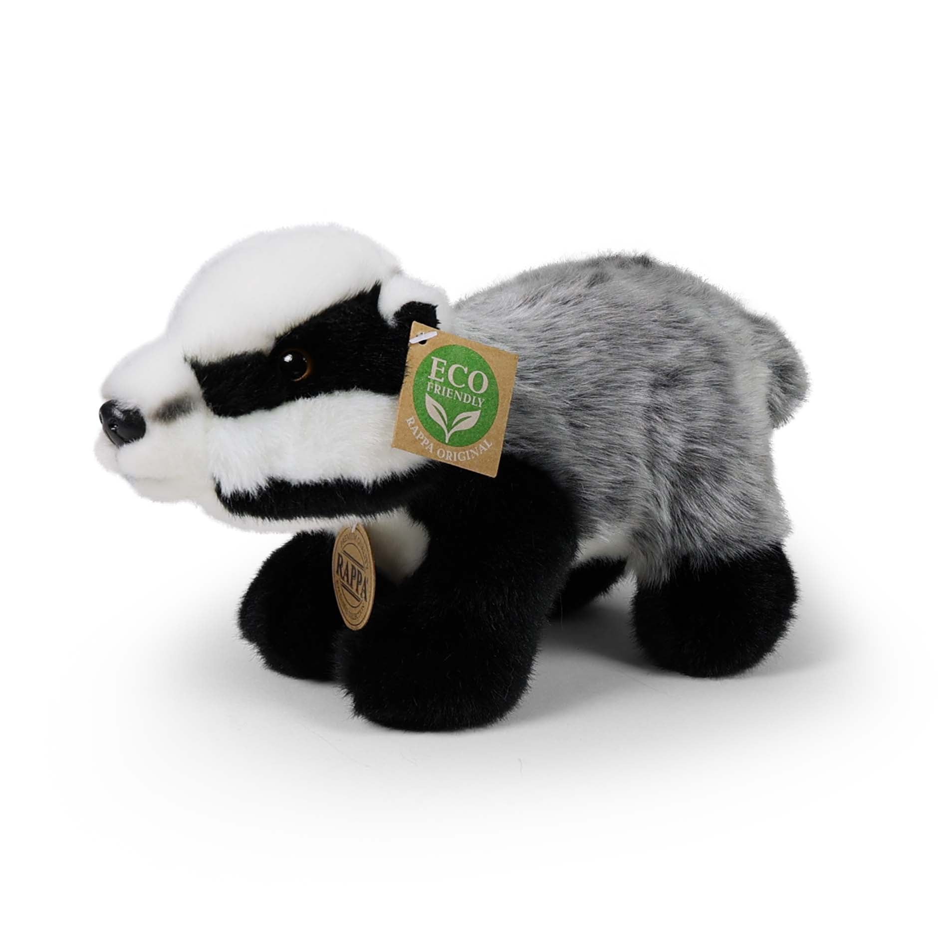 Plush badger 23 cm eco-friendly