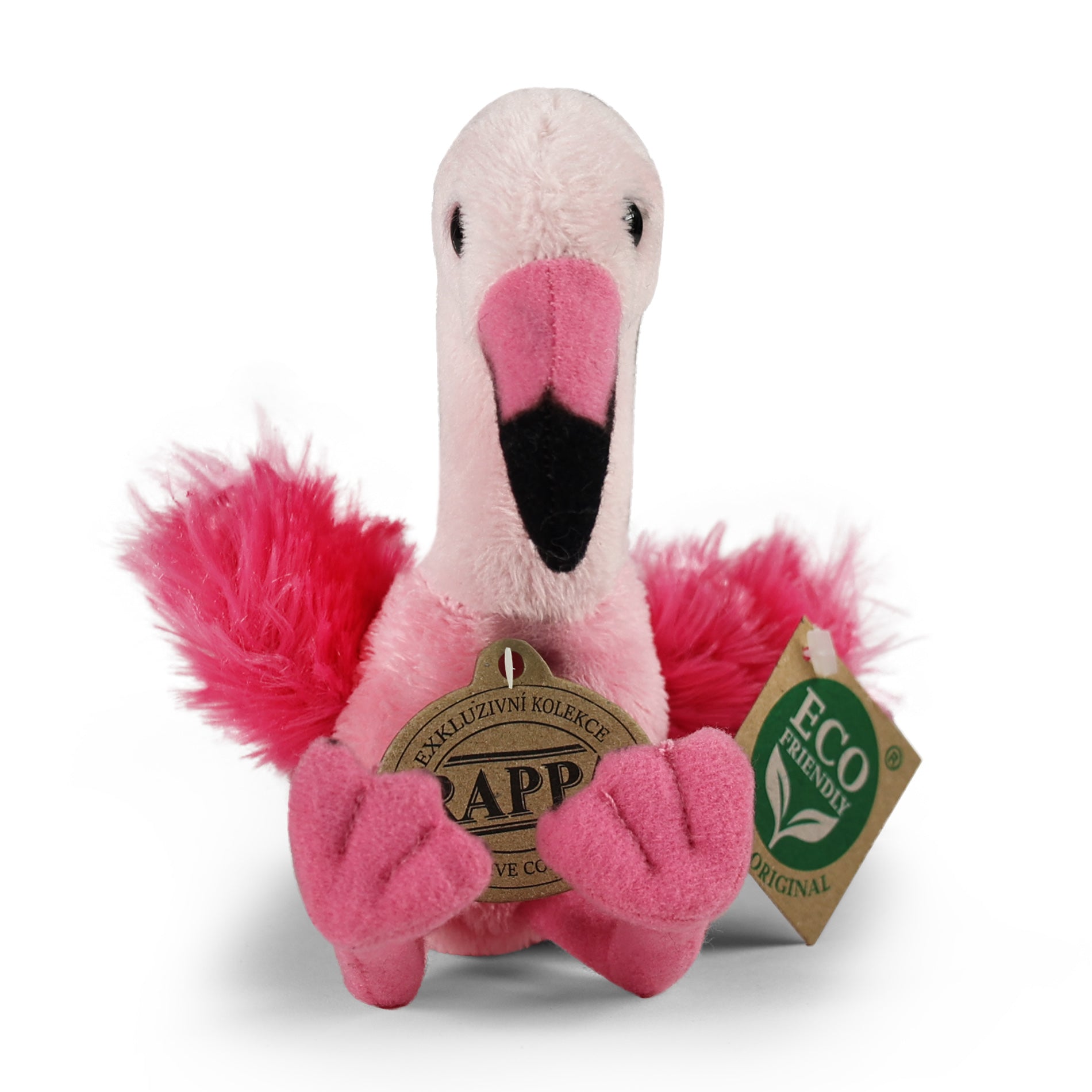 Plush flamingo 17 cm