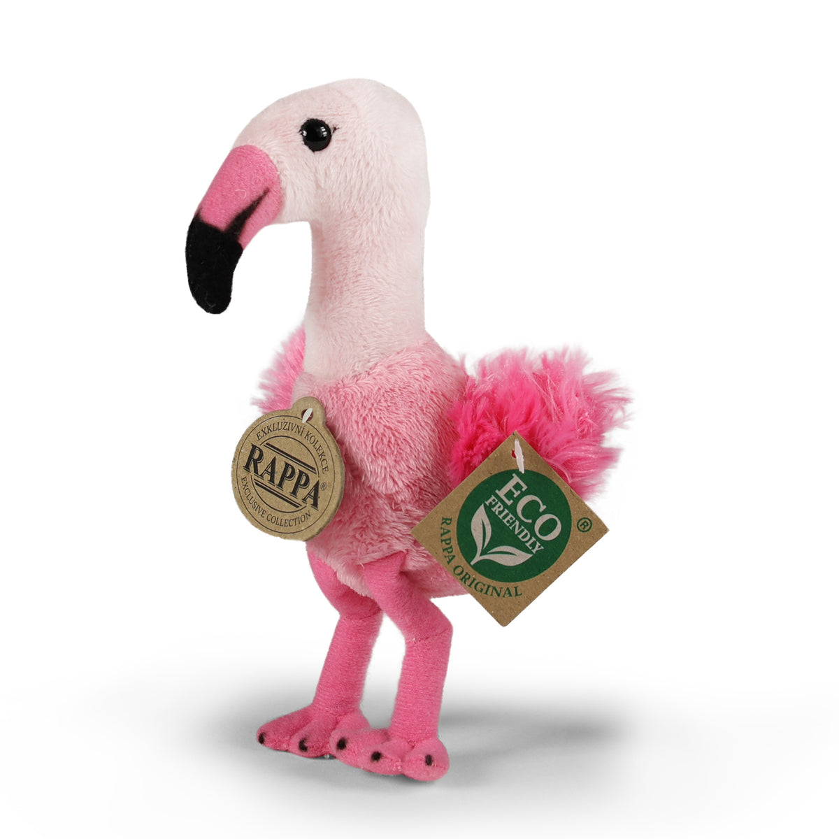 Plush flamingo 17 cm