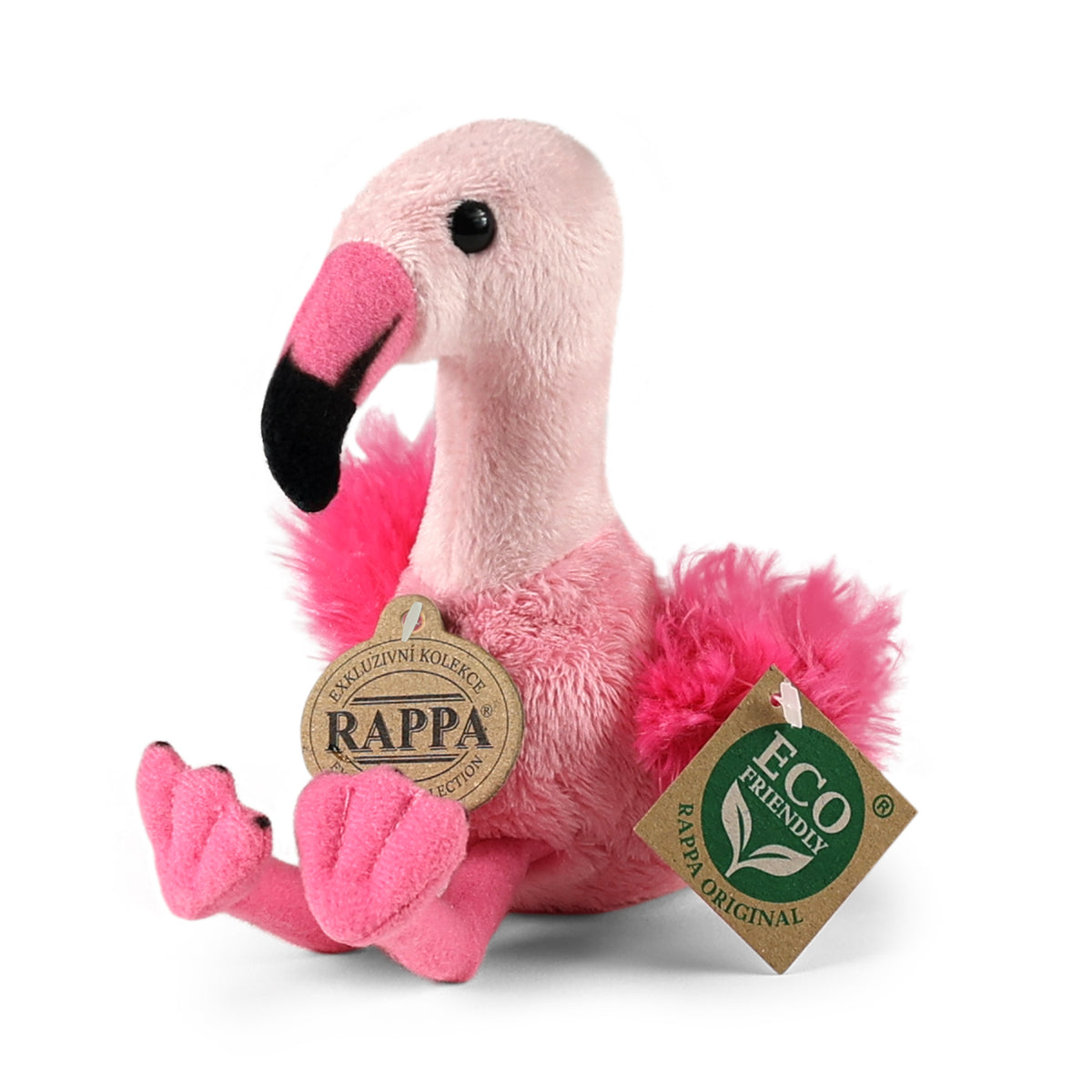 Plush flamingo 17 cm