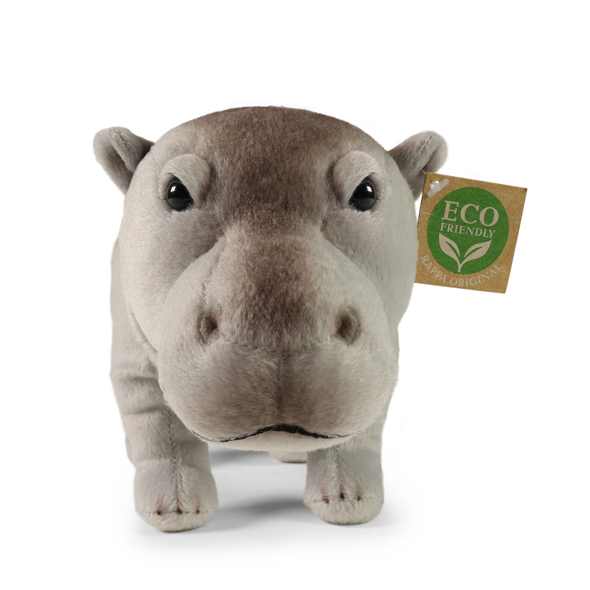 Eco-friendly plush hippopotamus 32 cm