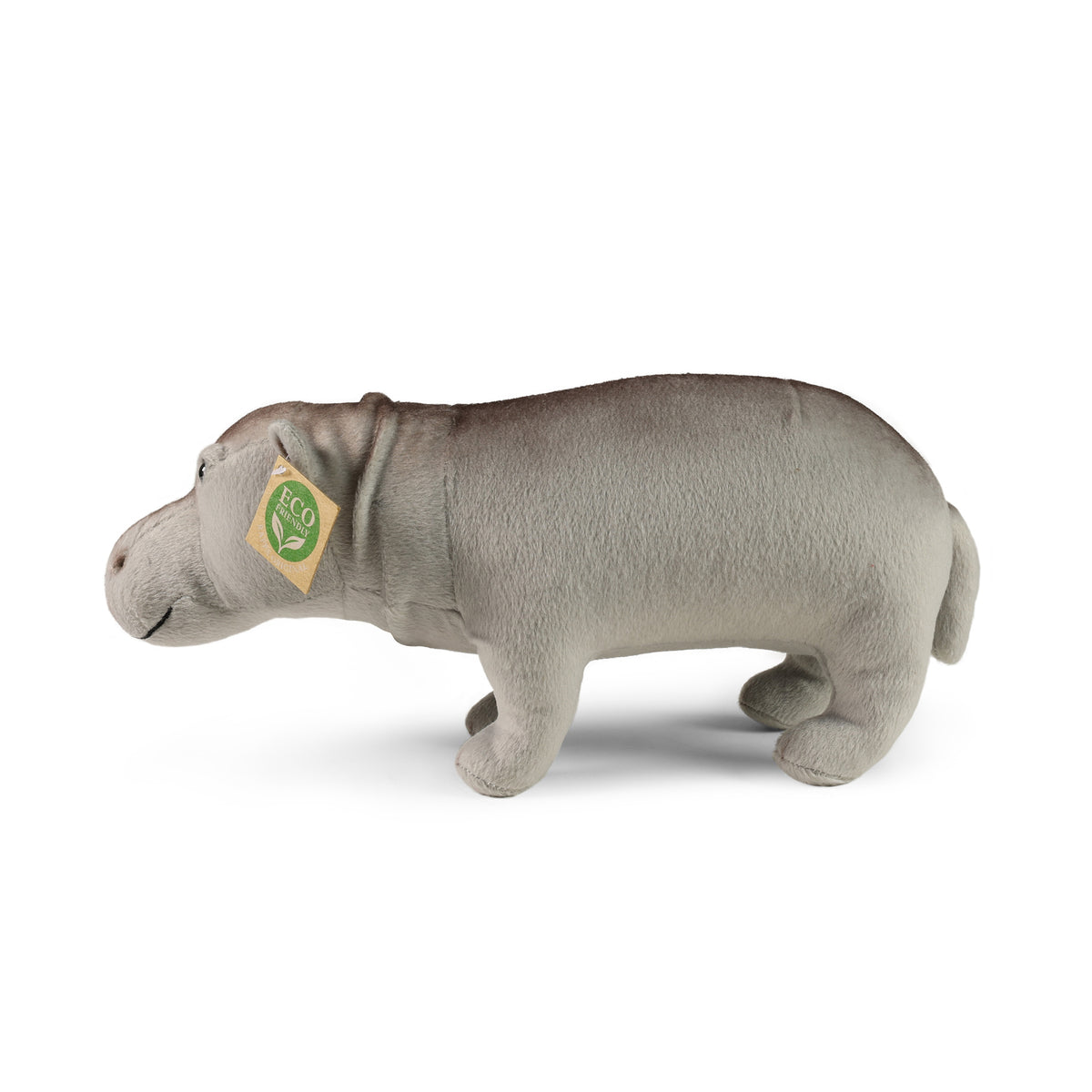 Eco-friendly plush hippopotamus 32 cm