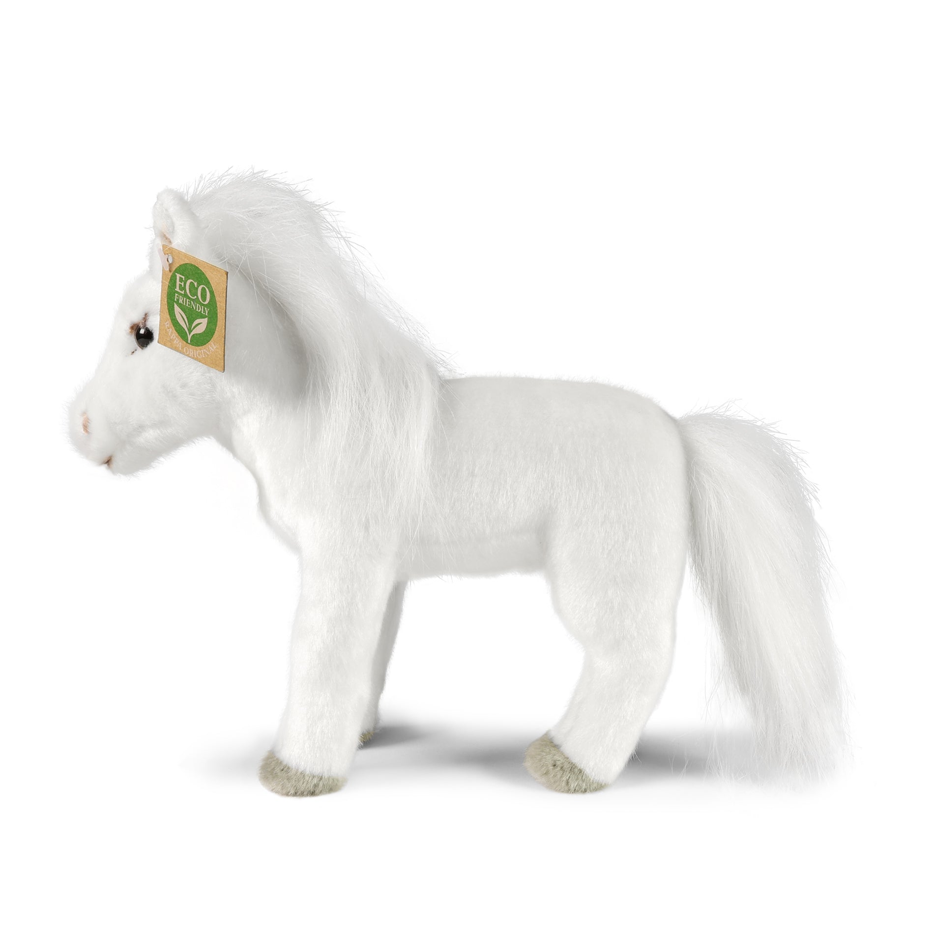 Plush white horse 24 cm