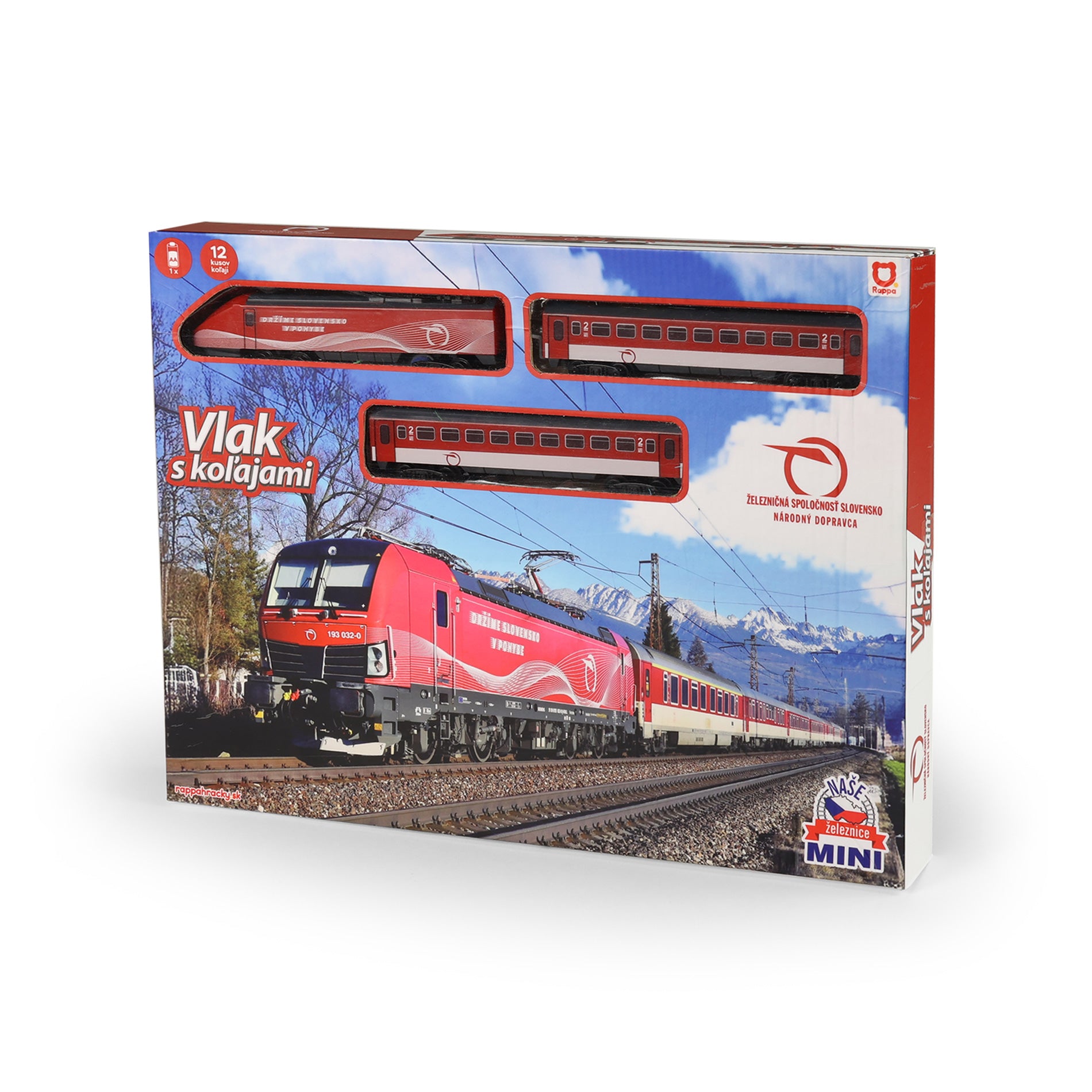 Slovak Railways MINI battery-powered train set