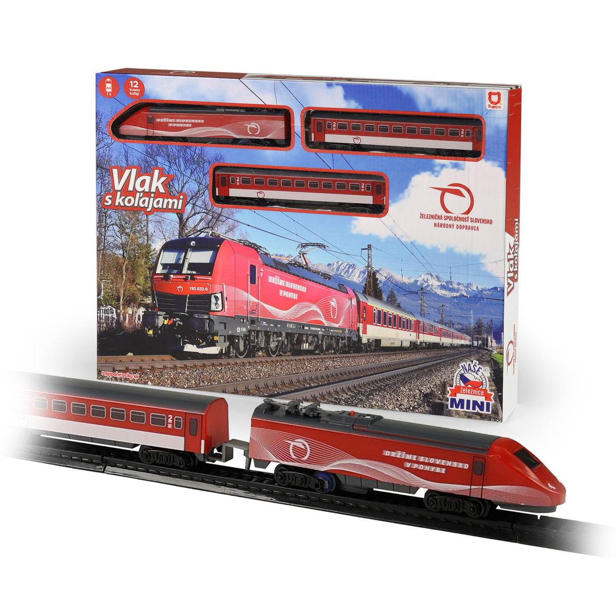 Slovak Railways MINI battery-powered train set