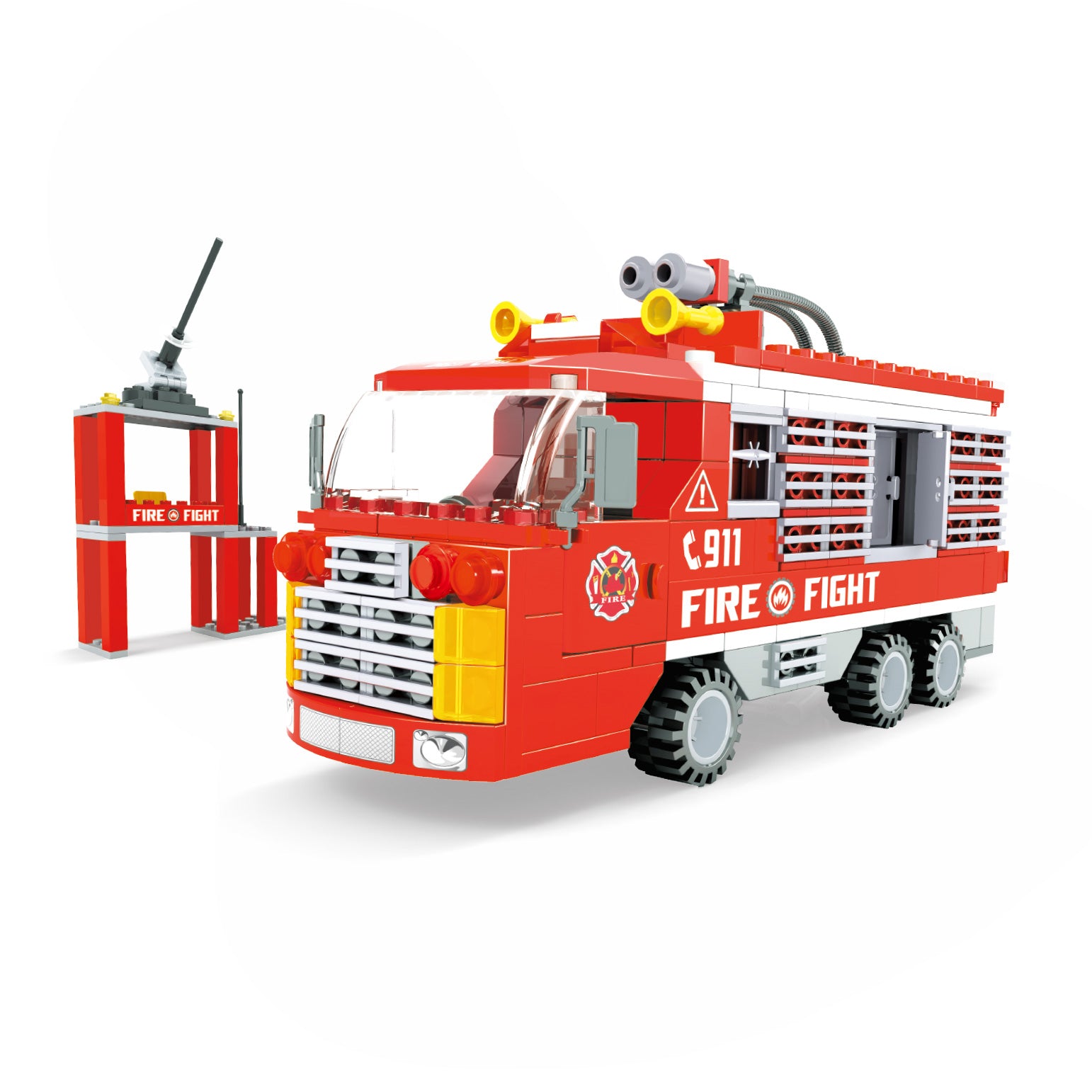 BLOXO building set fire station 278 pcs