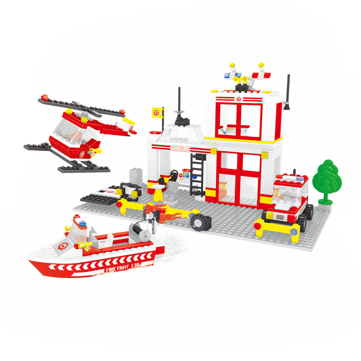BLOXO building set fire station 368 pcs