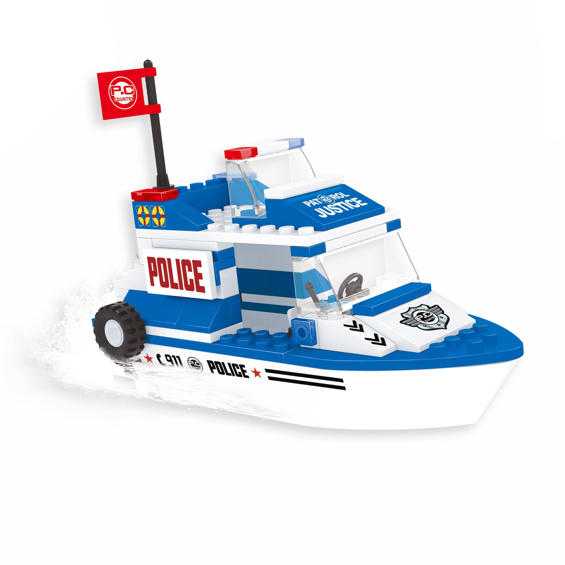 BLOXO building blocks police station 370 pcs