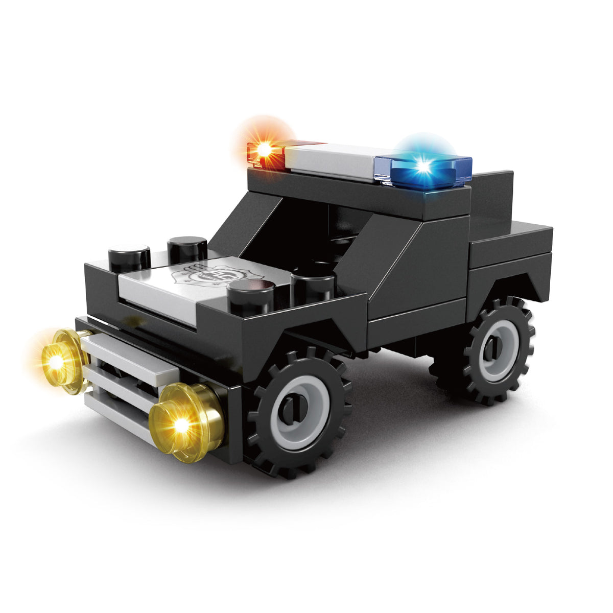 BLOXO building set police car 31 pieces