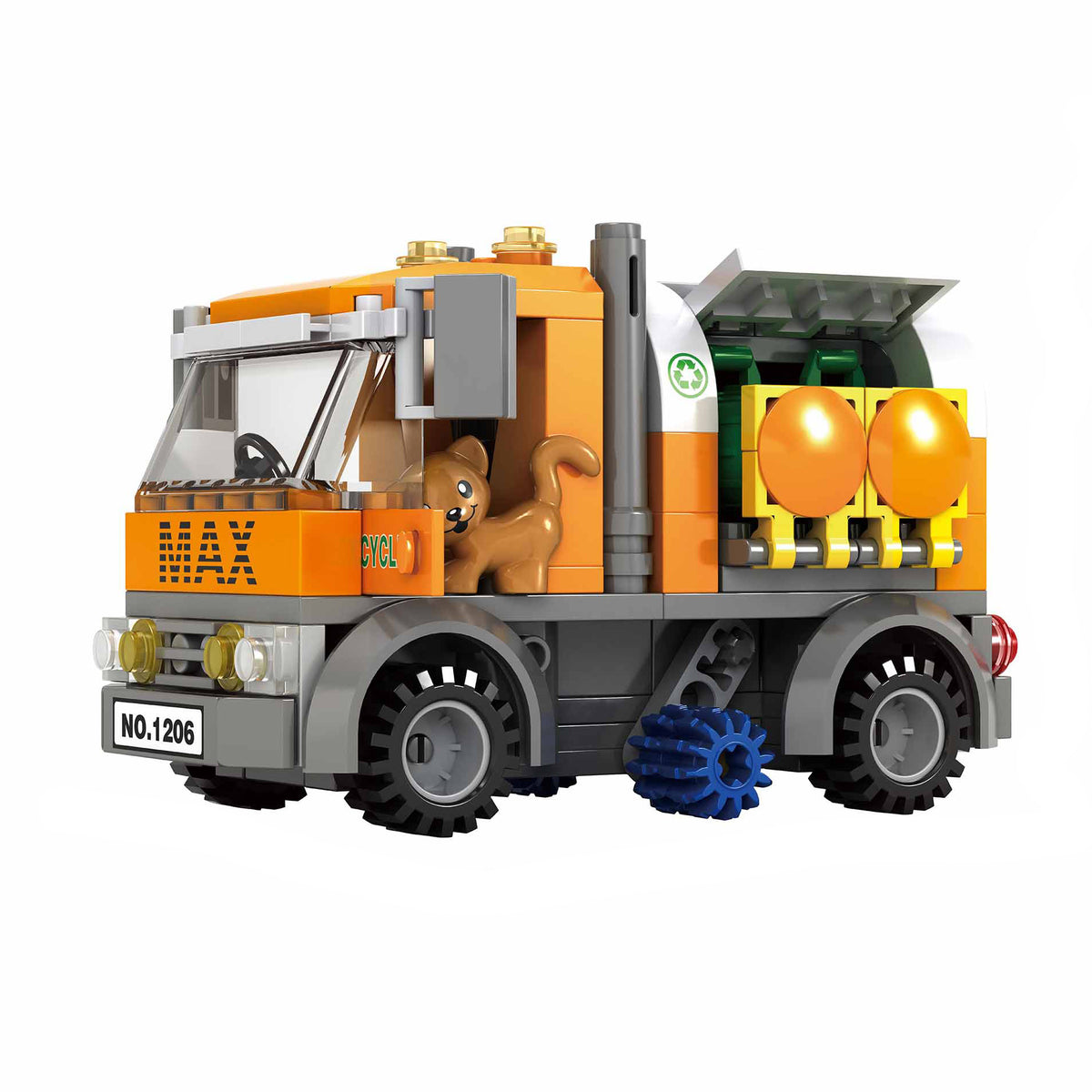 BLOXO building set garbage truck 157 pcs
