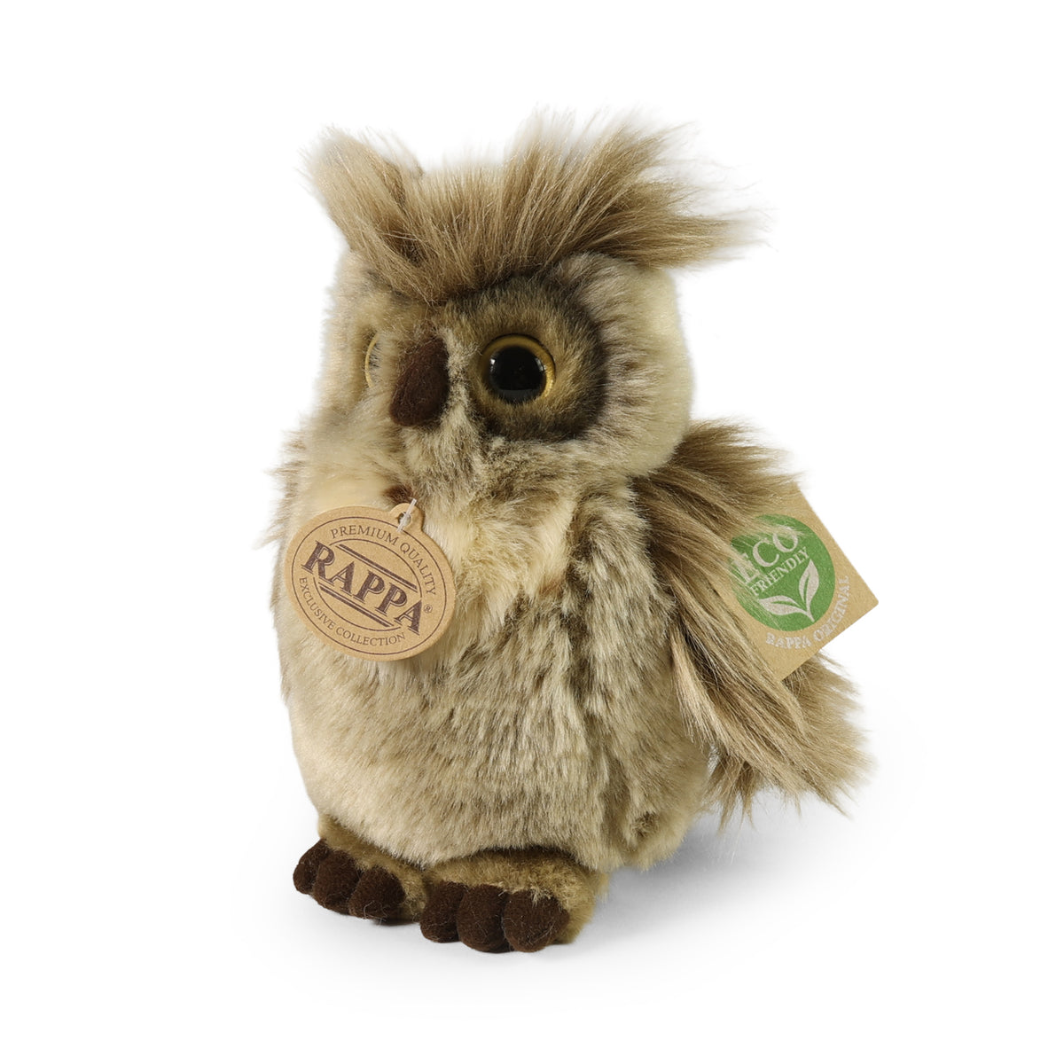 Plush Virginia Eagle Owl 18 cm