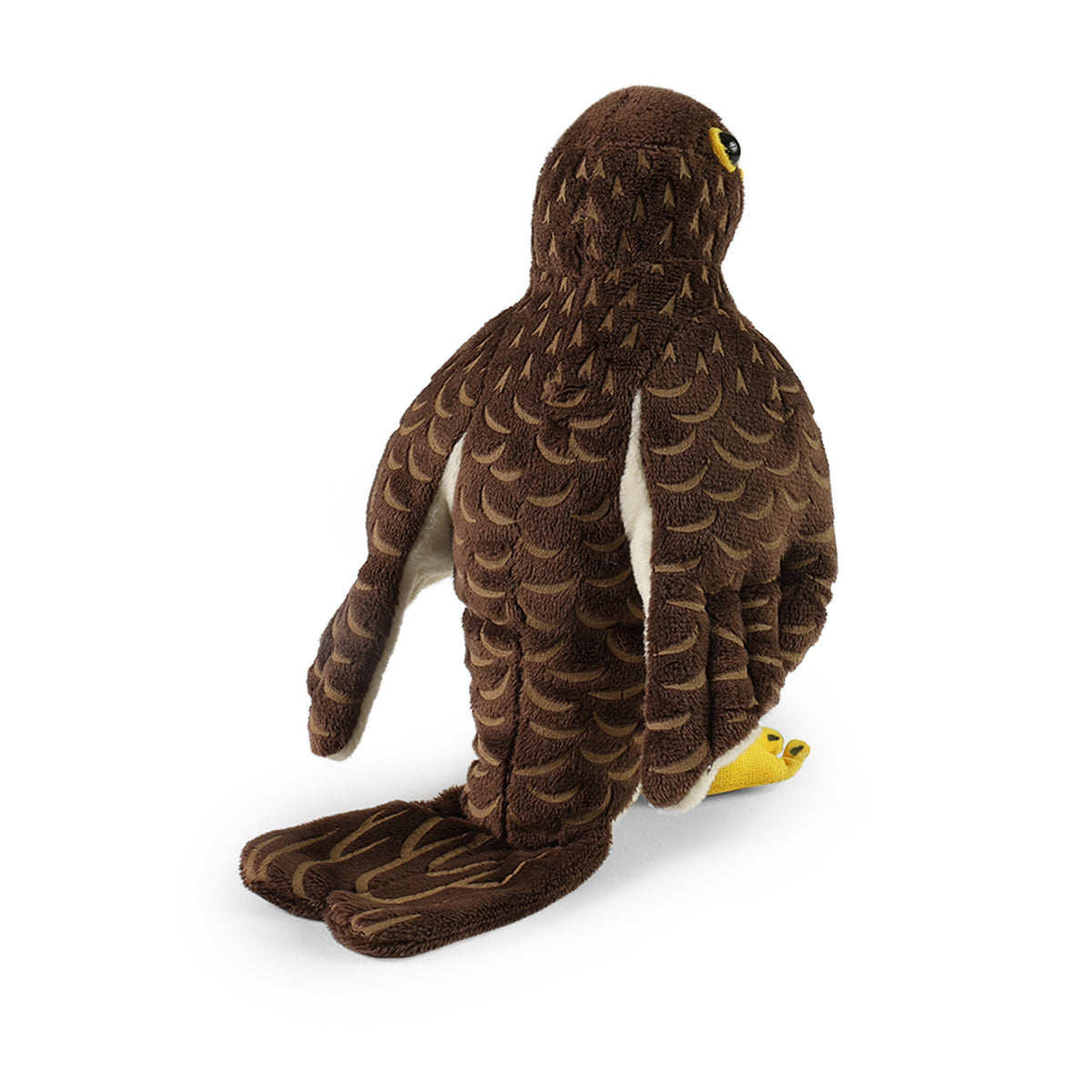 Eco-friendly plush hawk 18 cm