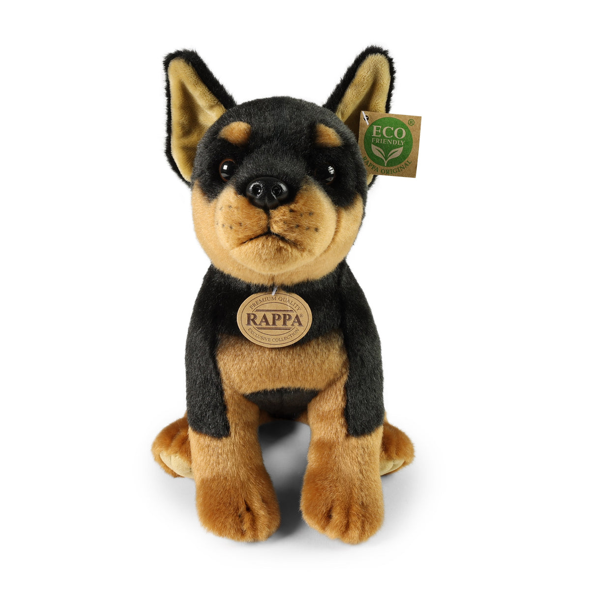 Plush Doberman dog 30 cm