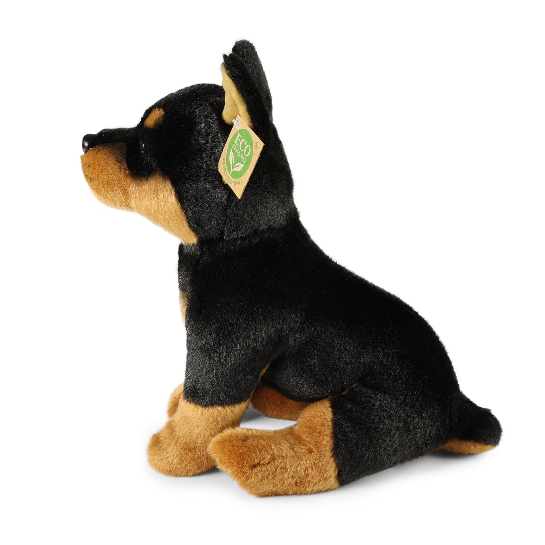 Plush Doberman dog 30 cm