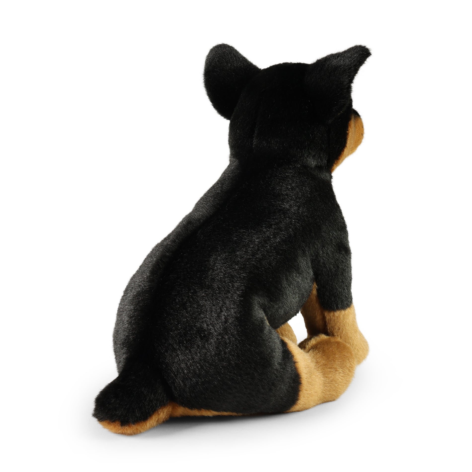 Plush Doberman dog 30 cm