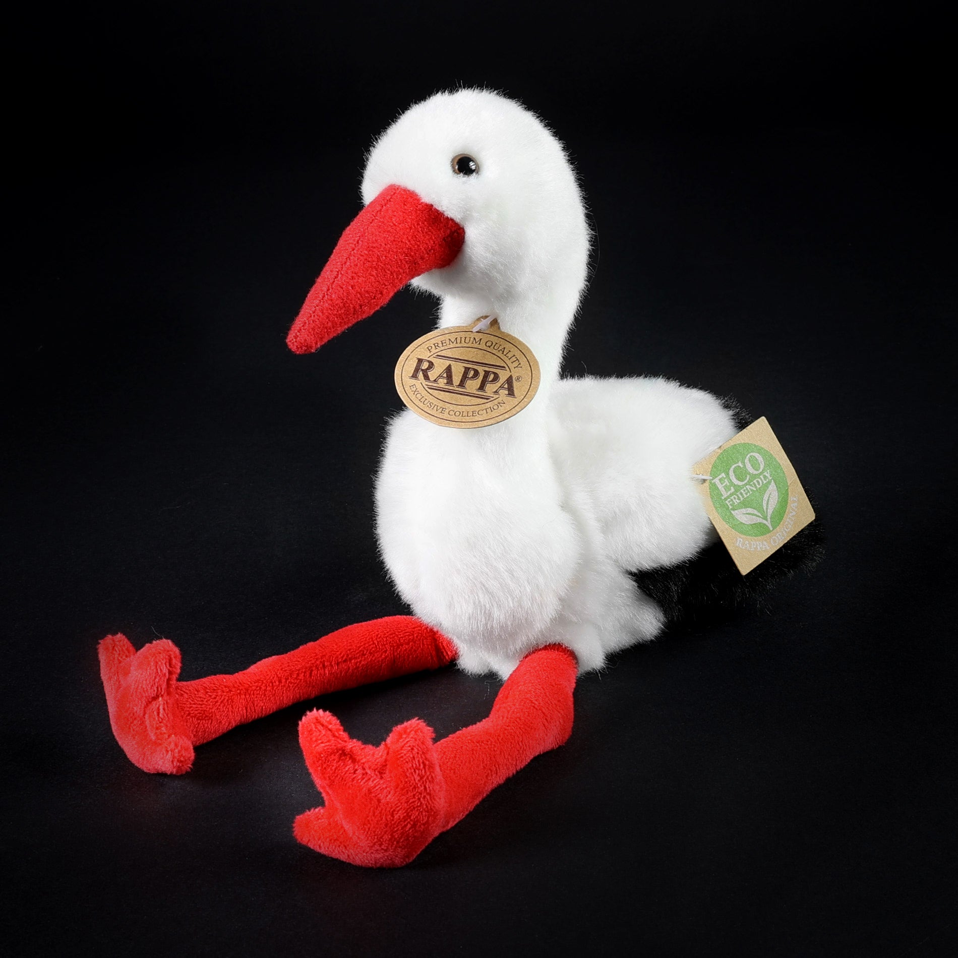 Plush stork 27 cm