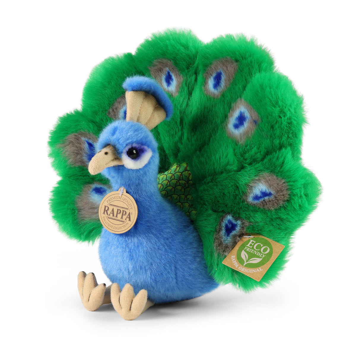 Plush peacock 22 cm