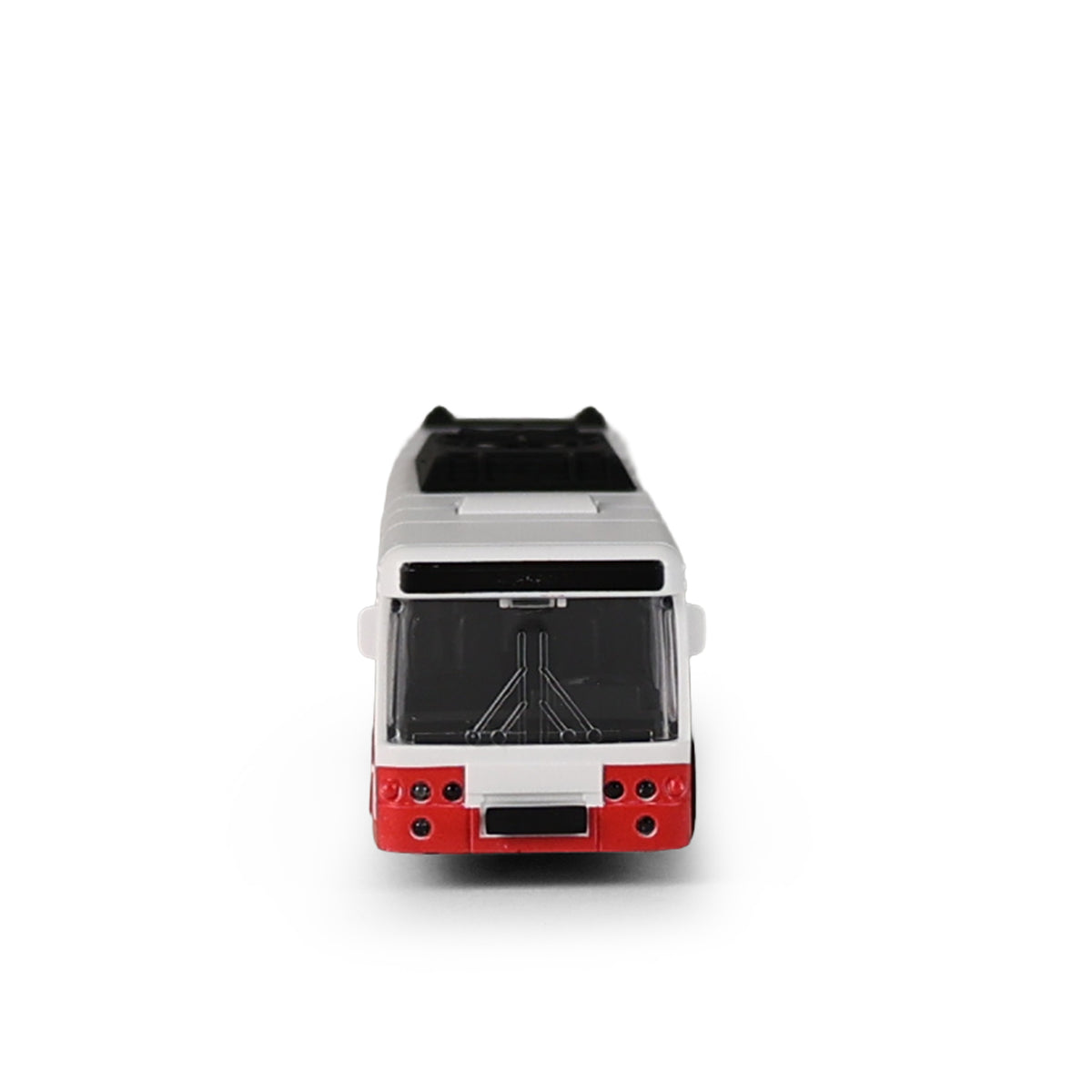 Red City Bus 16 cm with Opening Doors