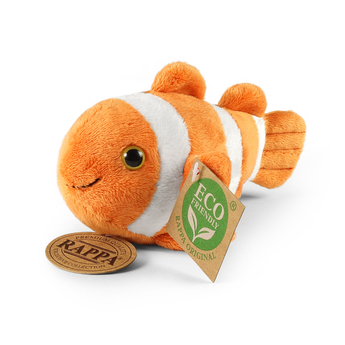 Eco-friendly plush ocellaris clownfish 14 cm