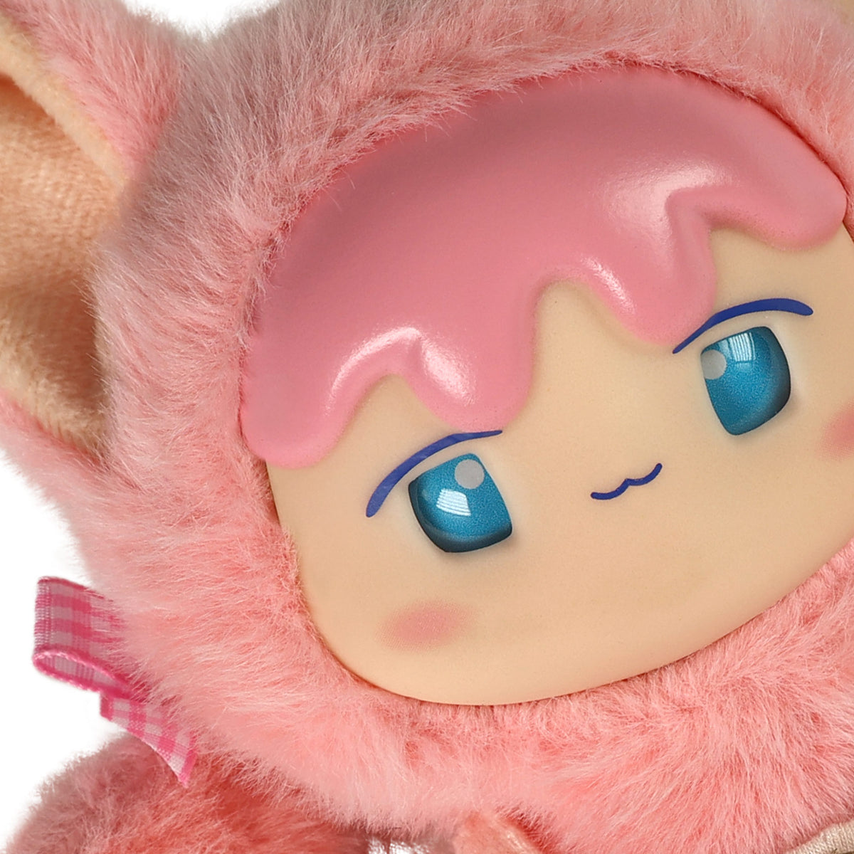 Pink plush doll COOLIES 15 cm