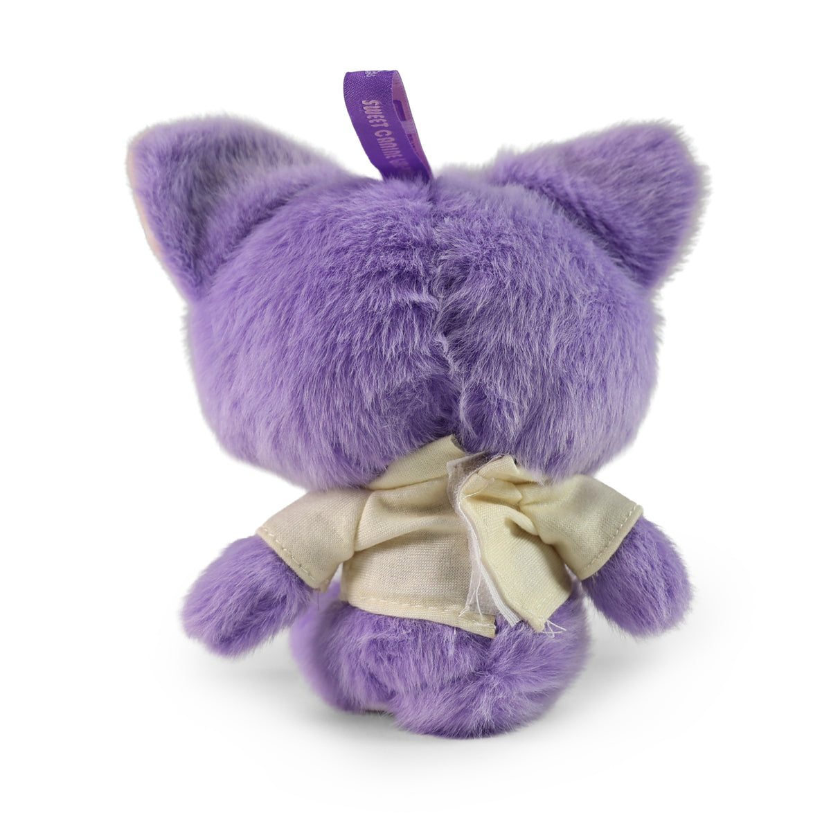 Purple plush COOLIES doll 15 cm