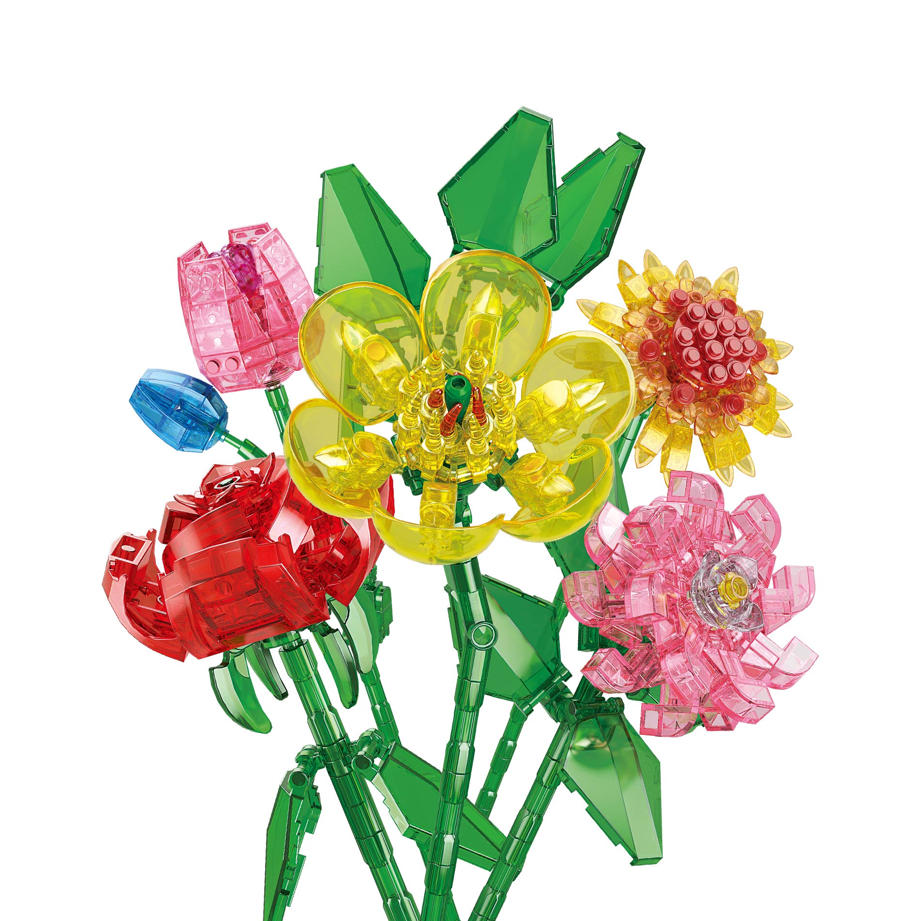 Flower building set