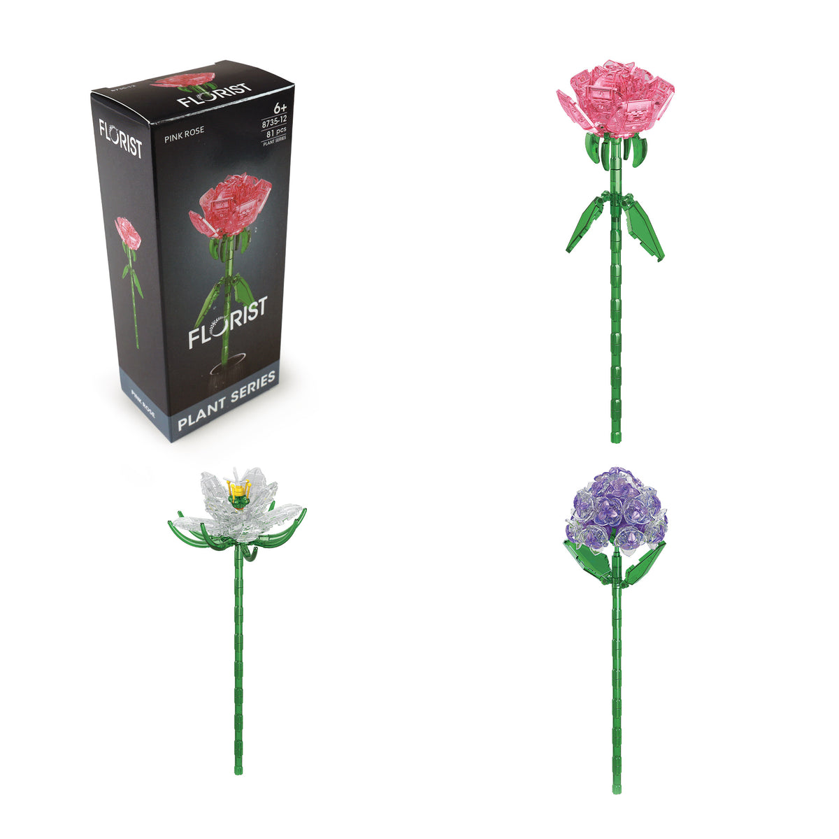 Flower building set