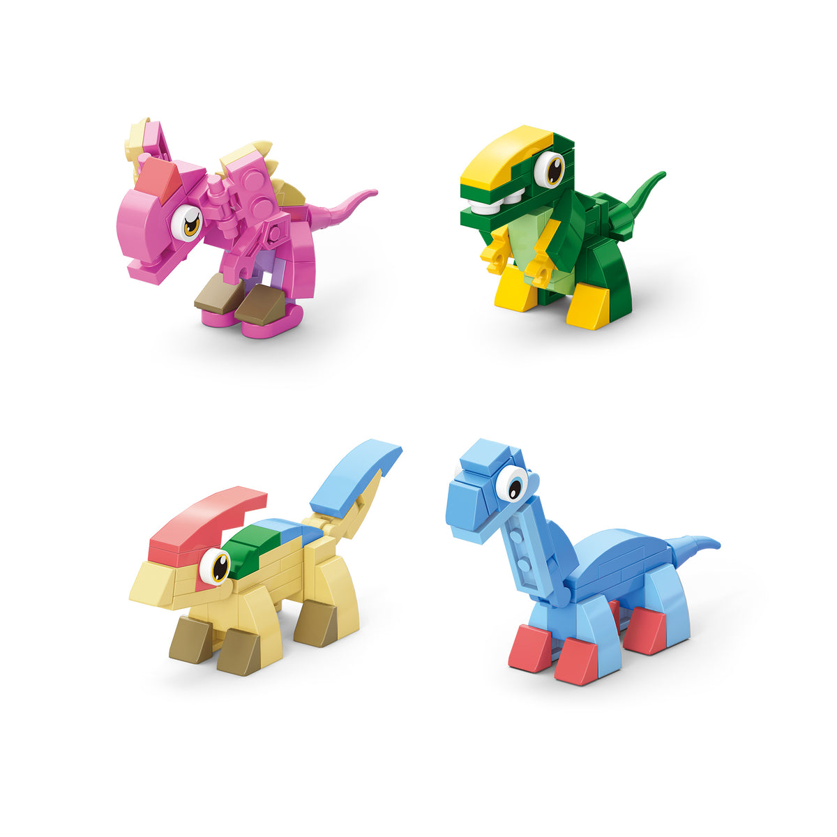 Dinosaur building set 12 models